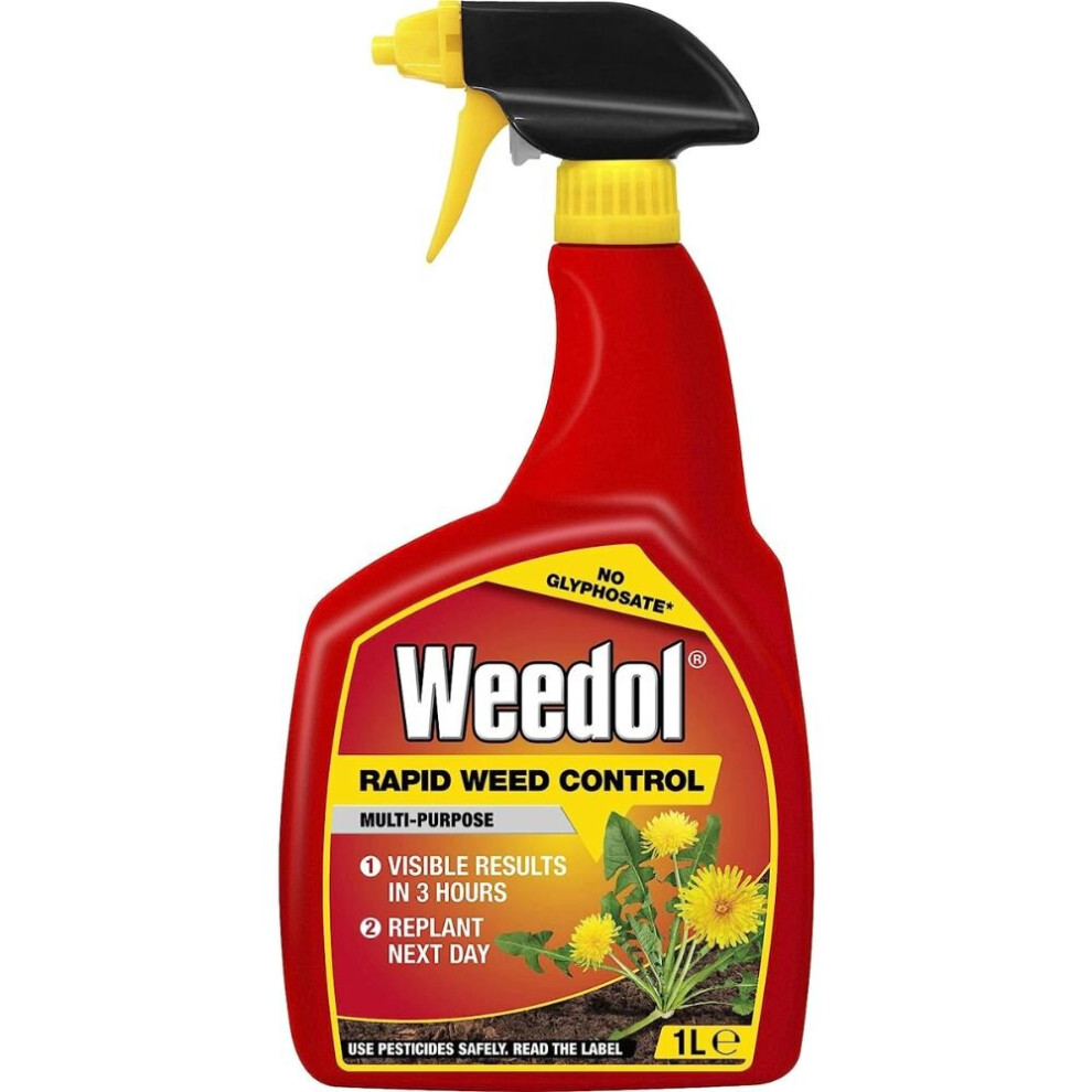 Weedol Rapid Weed Control RTU - 1LTR