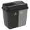 URBN Living (60L Black/Grey) 40L/60L/100L Duo Kitchen Bin Waste Base Connectors 6