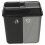 URBN Living (60L Black/Grey) 40L/60L/100L Duo Kitchen Bin Waste Base Connectors 1