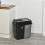 URBN Living (60L Black/Grey) 40L/60L/100L Duo Kitchen Bin Waste Base Connectors 2