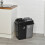 URBN Living (60L Black/Grey) 40L/60L/100L Duo Kitchen Bin Waste Base Connectors 3