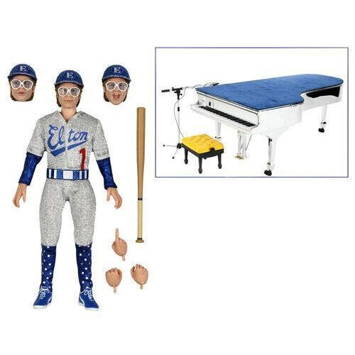 NECA Elton John (Live 1975) Clothed Deluxe Figure