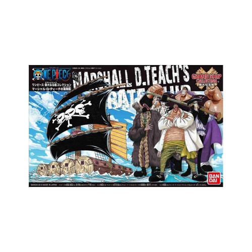 One Piece Grand Ship Collection Marshall D. Teach's Ship Model Kit 2
