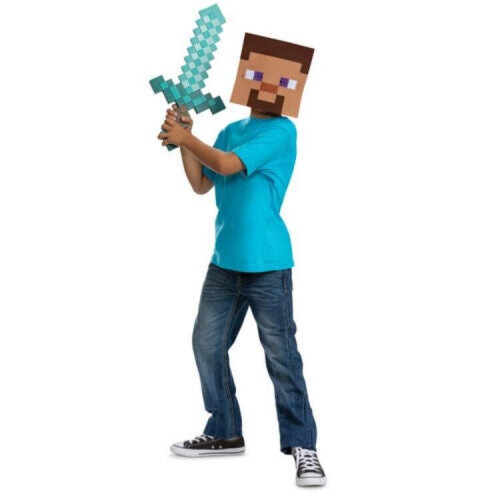 Minecraft Sword and Mask Costumes Set 2