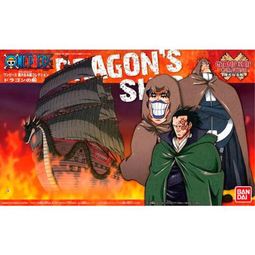 One Piece Grand Ship Collection Dragon's Ship Model Kit 2