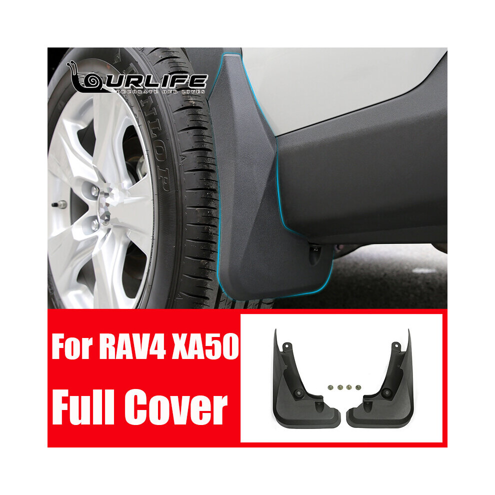 Front Rear Car Mudflap For Toyota Rav4 Xa50 Xle 2020 2021 2022 Fender Mud Flaps Guard Splash Flap Mudguards Accessories Rav 4 Black 955825618902