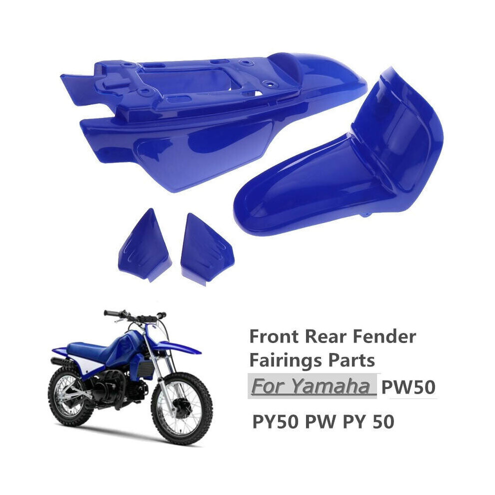 Plastic Front Rear Fender Fairings Parts Kit For Yamaha PW50 PY50 PW PY 50