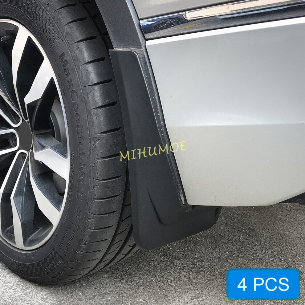 Front & Rear Car Splash Guards Mud Flaps Fender Mudguard Cover Trims For 2017-2023 VW Tiguan Allspace R-Line