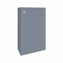 Aquariss 500mm Bathroom Back to Wall Toilet Unit Gloss Grey Painting Flat Pack