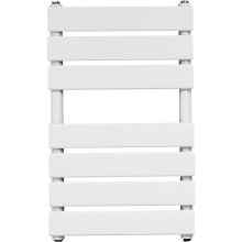 WarmeHaus Flat Panel Bathroom Heated Towel Rail Ladder Radiator Warmer -650x400mm White