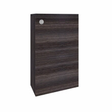 Aquariss 500mm Bathroom Back to Wall Toilet Unit Grey Flat Pack