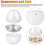 Microwave Egg Cooker Boiler + 4 Silicone Egg Cup Holders 3