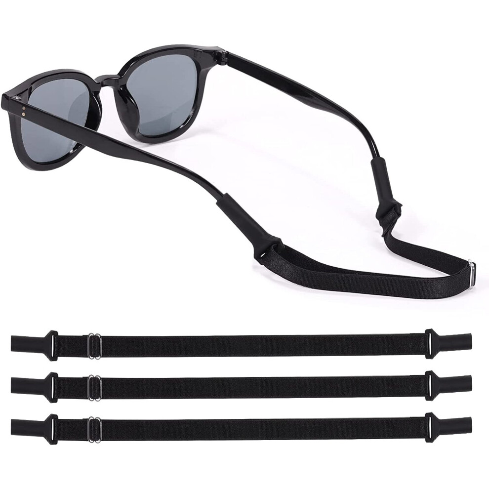 Adjustable Glasses Strap, Sports Sunglasses & Eyeglasses Holder Straps for Women Men Kids, Unisex Eye Glasses String Str