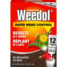 Weedol Rapid Weed Control - 12 Tubes