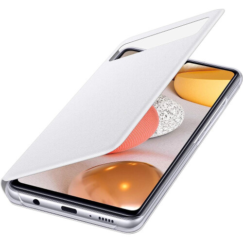 Samsung Samsung Galaxy A42 Smart S View Wallet Cover White - EF-EA426PWEGEW 1