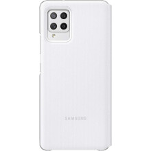 Samsung Galaxy A42 Smart S View Wallet Cover White - EF-EA426PWEGEW