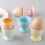 Porcelain Egg Cups Ceramic Egg Stand Holders for Soft Boiled Eggs 4
