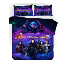 (Style 04, Single (135X200CM)/2PCS) Descendant serie Bedding Single Double Duvet Cover