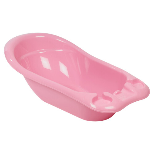 Pink 100L Pink Blue Plastic Portable Baby Bath Seat Tub