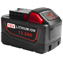 12.0Ah Battery Replacement for Milwaukee M18 18V Battery 48-11-1850 48-11-1860, Compatible with Milwaukee 18v All Tools