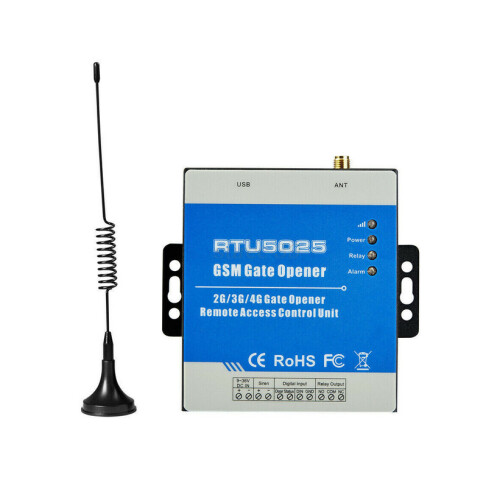 RTU5025 GSM SMS 2G/3G/4G Gate Door Opener Operator with Remote Control