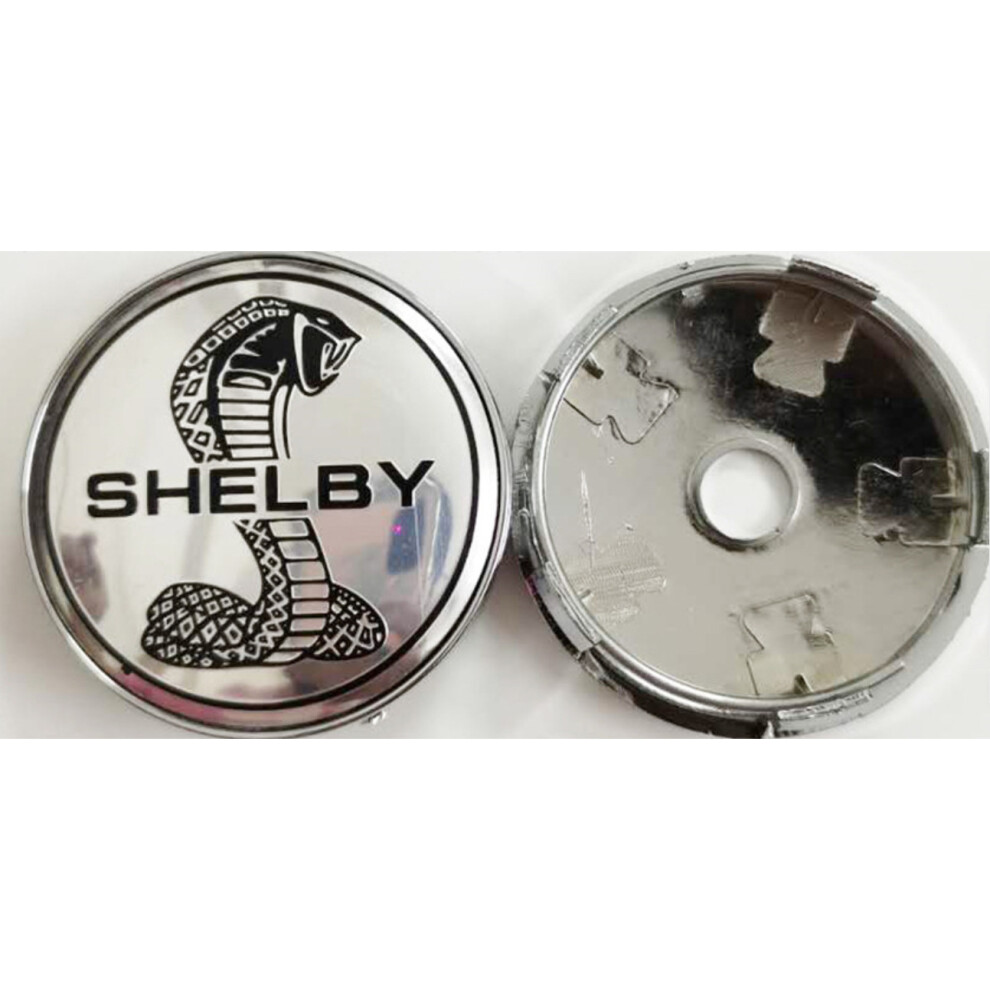 4X 60Mm Wheel Rims Center Hub Caps For Ford Mustang Cobra Shelby Snake 5601103438070