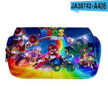 (Mario 9) New Super Mario Bros pencil case storage pencil case anime stationery for girls boys birthday gift