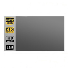 (100 inch) 100/120-Inch Metal Anti-light Projector Screen Portable Foldable 16:9 Full HD Outdoor Home Movie Theater