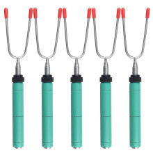 5-20PCS 34 Inch Telescoping BBQ Fork BBQ Roasting Sticks Skewer Fork BBQ Tool