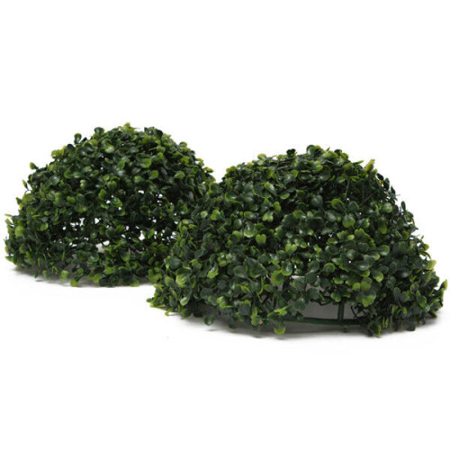 35cm Plastic Artificial Topiary Grass Ball Leaf Effect Ball Wedding Gardening Hanging Decoration 2