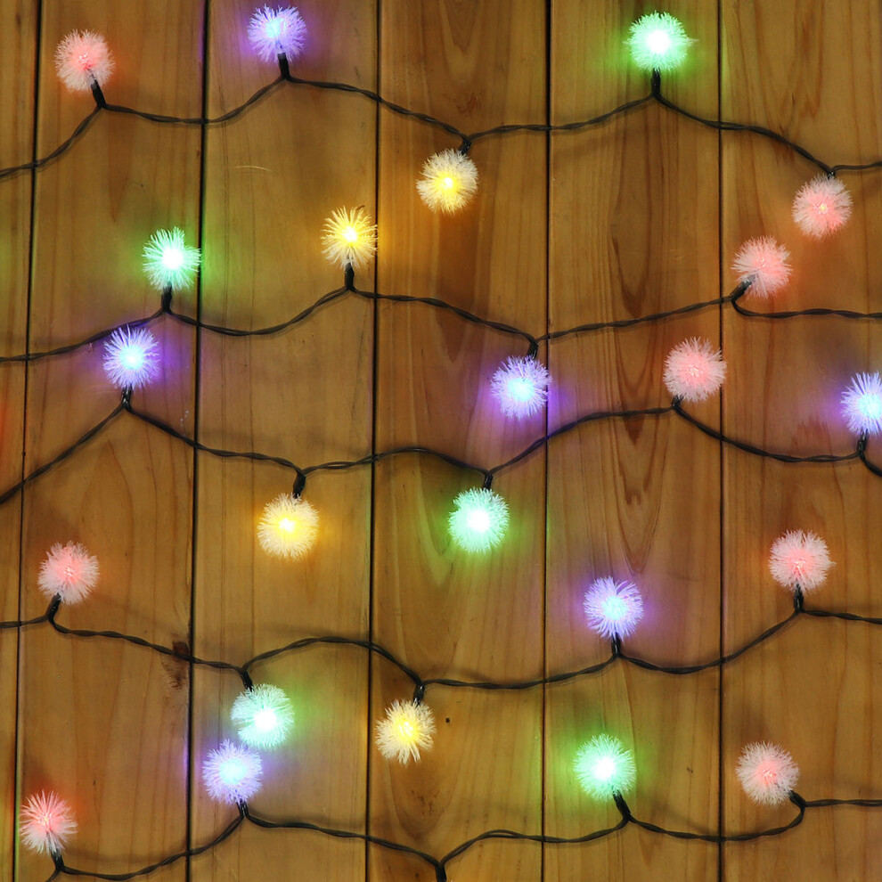 (Multi Color, 10m 100LEDS) Products LEDs Music Fairy String Light Silver Wire Twinkle Starry Lights with Remote Control Timer 32.8ft