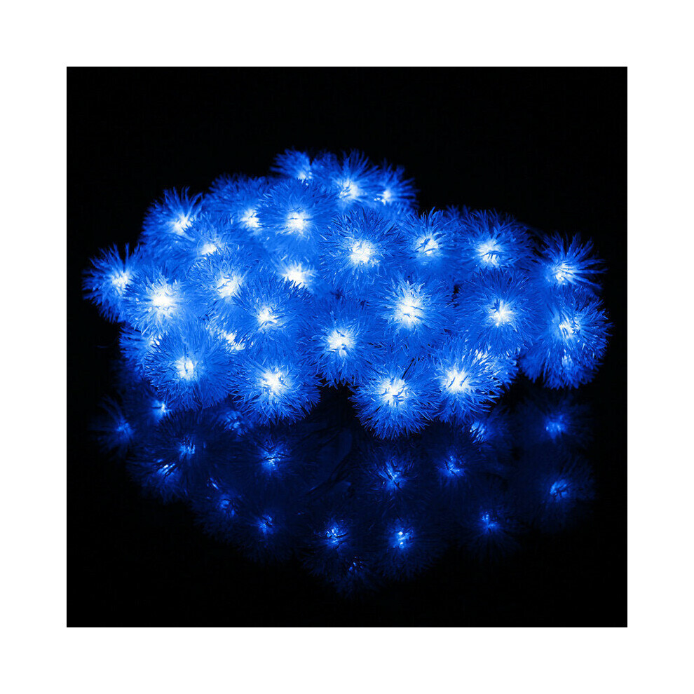 (Blue) 4M 40LED Snow Fairy String Light Multi-color Flexible Portable Light String High Brightness Light String