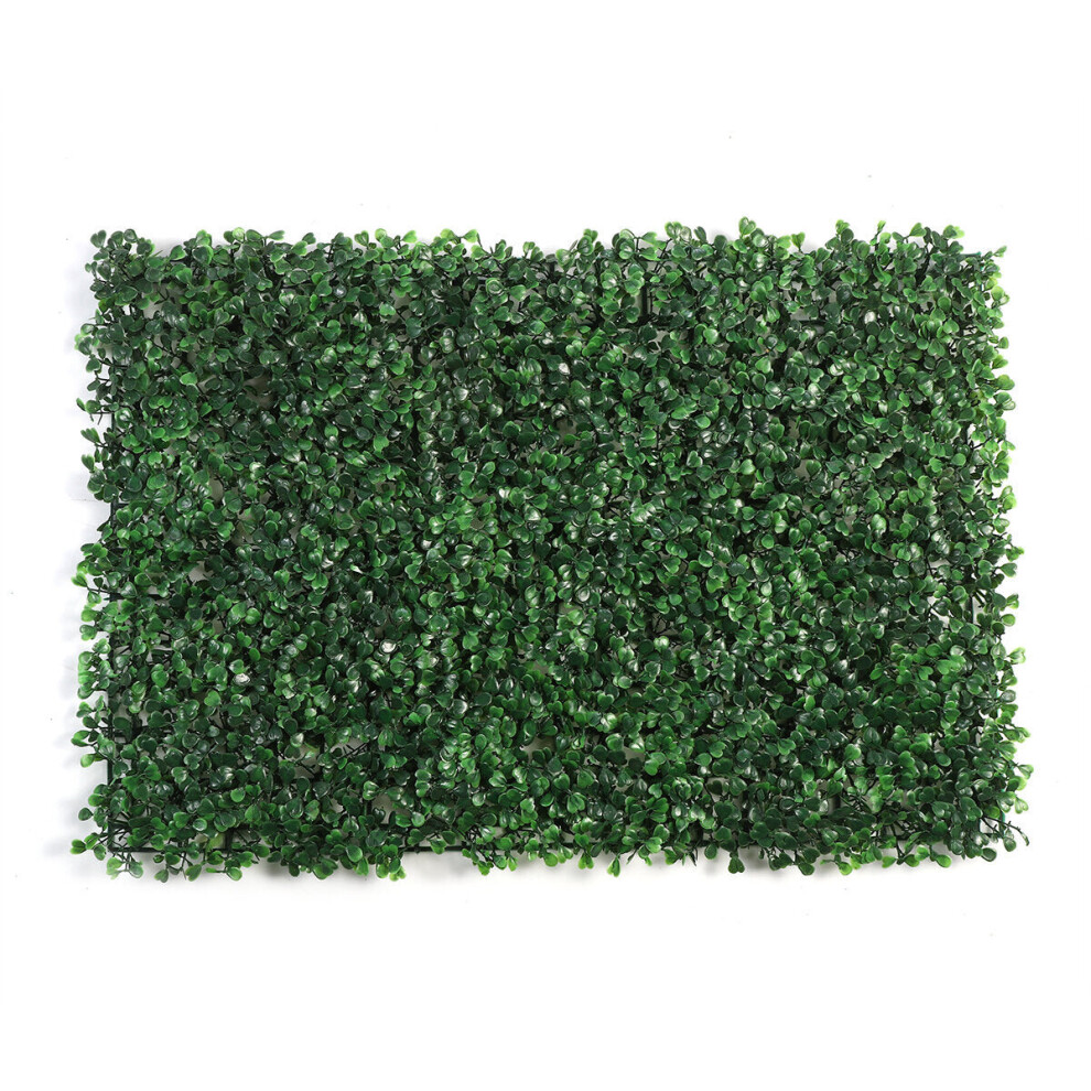 (Type D) 40x60cm Artificial Plant Mat Greenery Wall Hedge Grass Fence Foliage Decoration