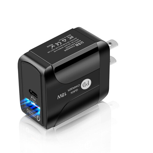 (White, EU Plug) 18W USB Quick Charger Power Adapter for Tablet Smartphone 2