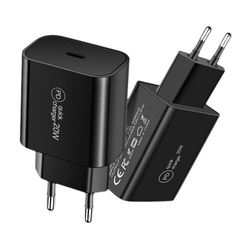 (White, US Plug) 20W PD Quick Charger Power Adapter for Tablet Smartphone 1