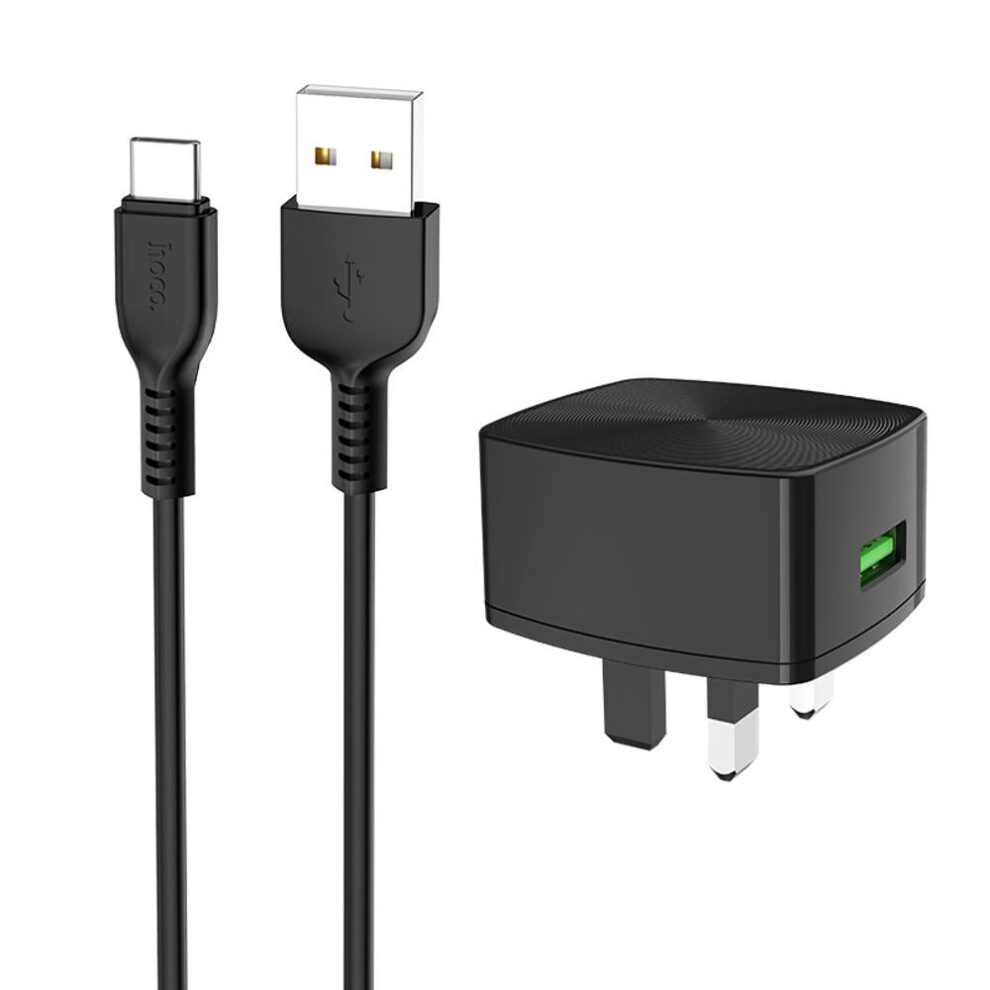 3.0 Charger Power Adapter With Type-C Cable For Tablet Smartphone