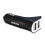 (Black) 2 IN 1 Car Headset Charger for Tablet Cell Phone 4