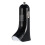 (Black) 2 IN 1 Car Headset Charger for Tablet Cell Phone 5
