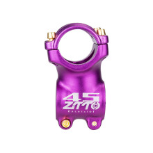 (Purple) 45mm 7 Degree 31.8mm High Strength Aluminium Alloy Bicycle Handlebar Mountain Bike Handlebars