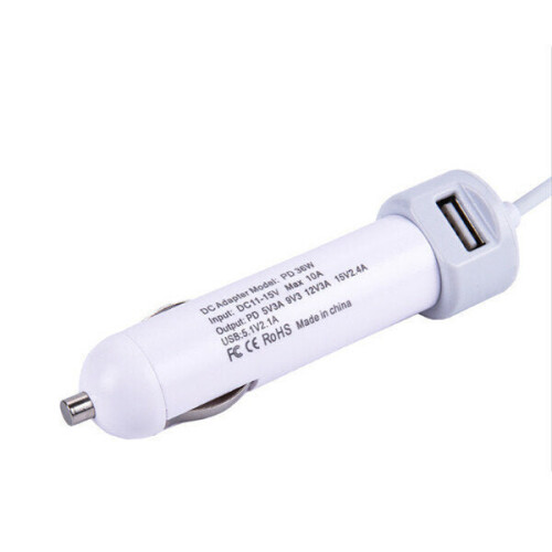 36W USB2.0 Type C Car Charger With Quick Charge 3.0 For Cellphone Tablet