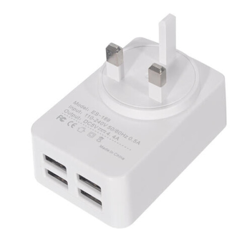 5V 4.4A Multi-port USB Charger Adapter 2