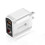 (White, EU) 20W USB+PD Quick Charger Power Adapter with Digital Display for Tablet Smartphone 3