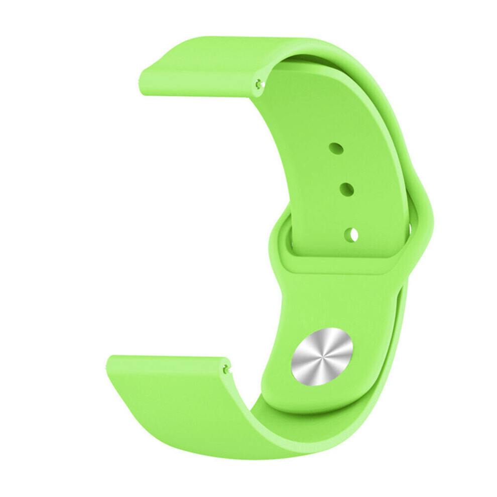 (Fluorescent green) 20mm Watch Band Watch Strap Replacement for Smart Watch Non-original