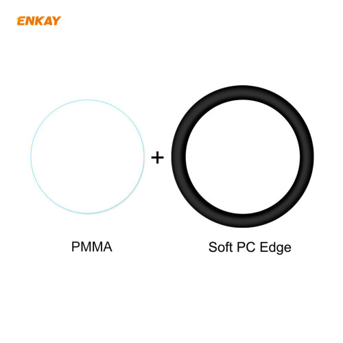 2Quantity 3D Curved Soft Edge + PMMA HD Anti-Scratch Full Coverage Screen Protector for Samsung Galaxy Active 2 44mm 2