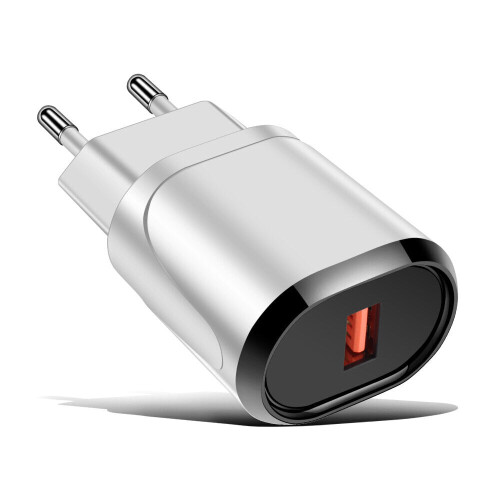 (White) 3.0 USB Charge Fast Charging Wall Charger Power Adapter for Tablet Smartphone 2