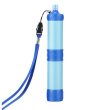 (Blue) 1000L Water Filter Portable Purifier Cleaner Emergency Camping Travel Safety Survival Hydration Drinking Tool