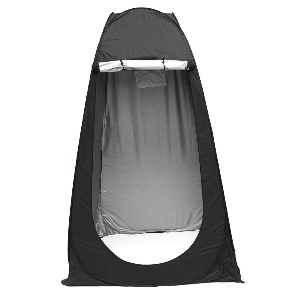 (Black) 1-2 People Outdoor Camping Automatic Tent Portable Sunshade Change Room Waterproof UV Protection-image-OPC-PBXW28Q-NEW