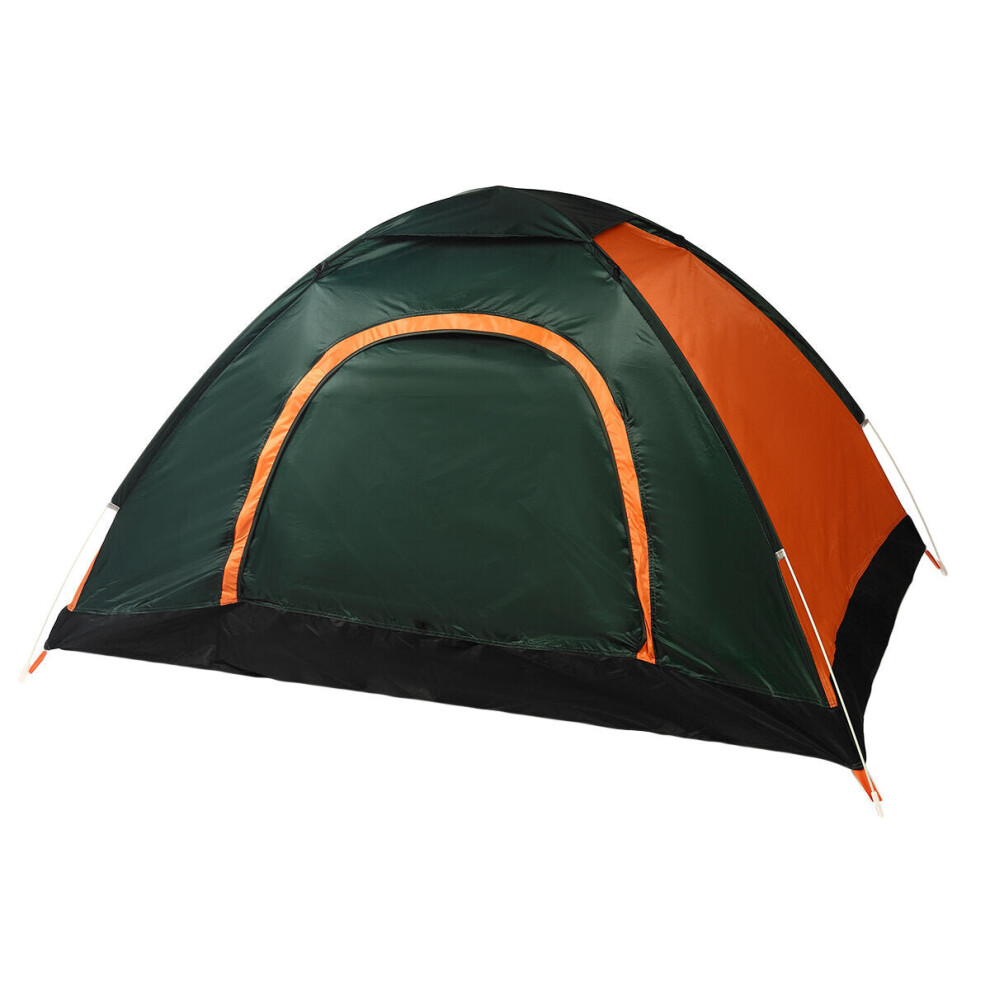 (Mixing Colors) 1-2 People Automatic Open Camping Tent Rainproof Outdoors Beach Picnic Travel
