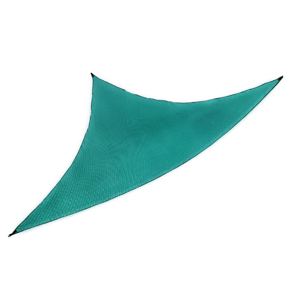 (Dark Green) 3*3*3M Sun Protection Sun Canopy Camping  Shade Sails &Nets Canopy Foldable Outdoor Awning Triangle Canopy