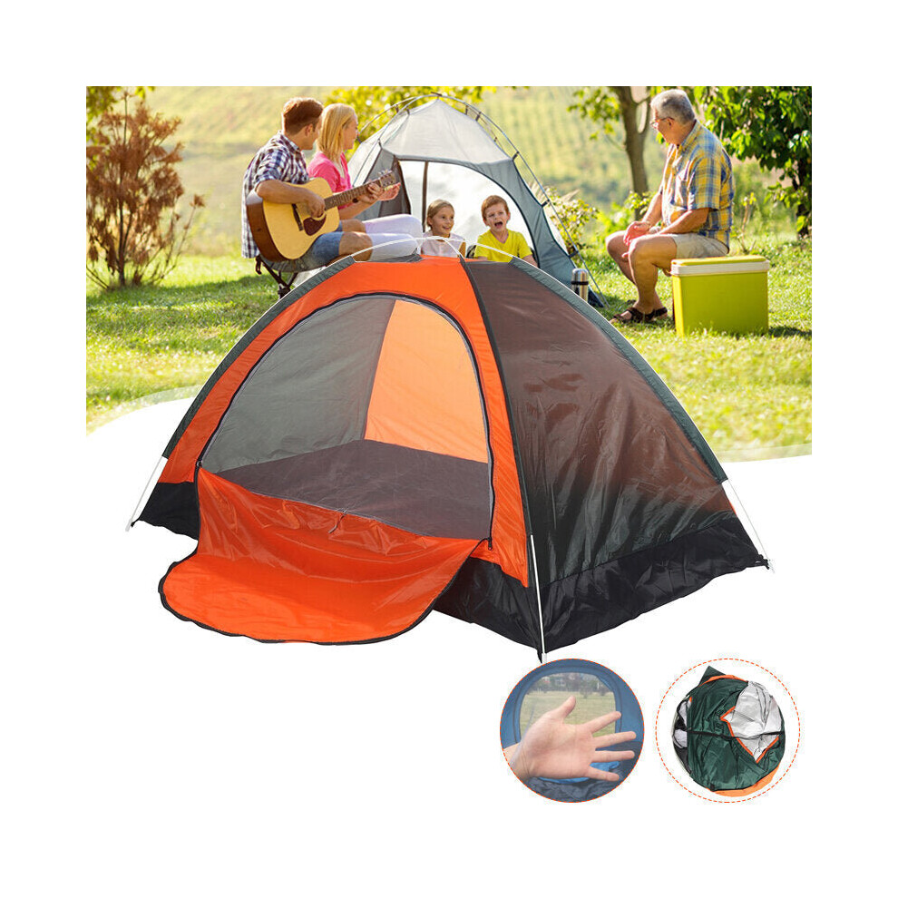 (Tent for 2-3 people) 2-3 People Camping Tent Full Automatic Waterproof Windproof Sunshade Canopy Beach Awing Outdoor Travel